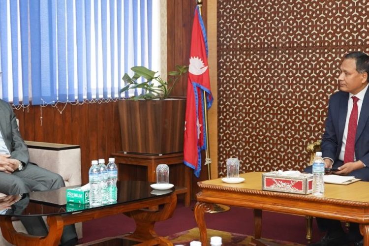 ऊर्जामन्त्री र चीनका राजदूतबीचबीच भेटवार्ता