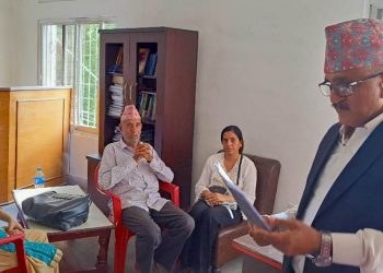 सहिद गौरव जोशीका परिवारलाई क्षतिपूर्तिस्वरुप १५ लाख रुपियाँ भुक्तानी