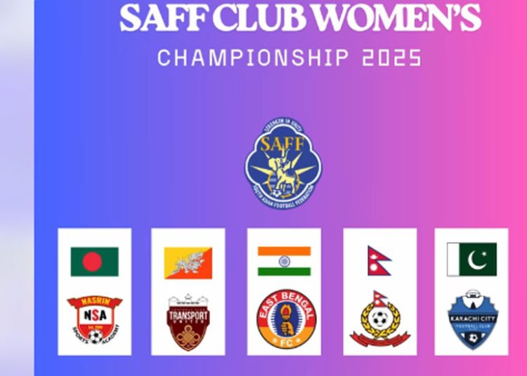 साफ महिला क्लब च्याम्पियनसिपमा पाँच क्लबको सहभागिता