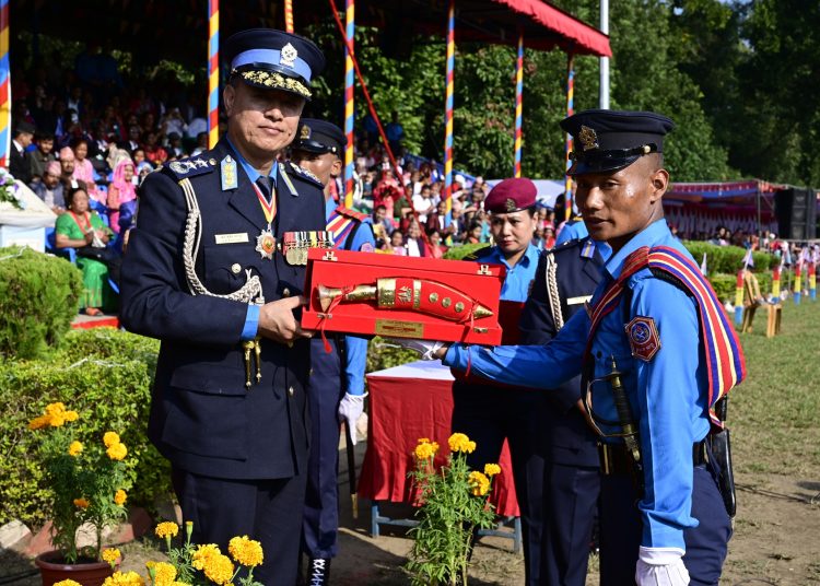 प्रहरी सहायक निरीक्षक आधारभूत तालिम समापन