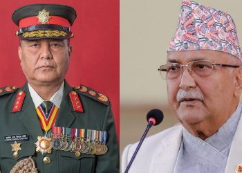 सेनामाथि ओलीको गम्भीर आरोप