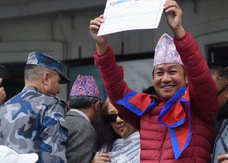हर्क साङपाङको पार्टीले पायाे मान्यता