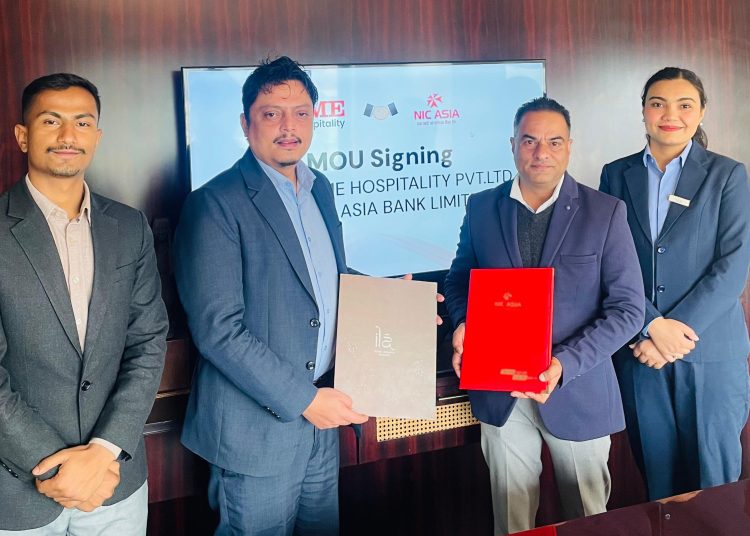 एनआईसी एशिया र आईएमई हस्पिटालिटीबीच सम्झाैता