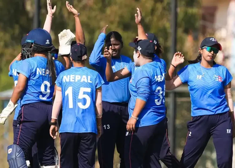 नेपाली महिला टिम ४ विकेटले अमेरिकालाई  हरायाे