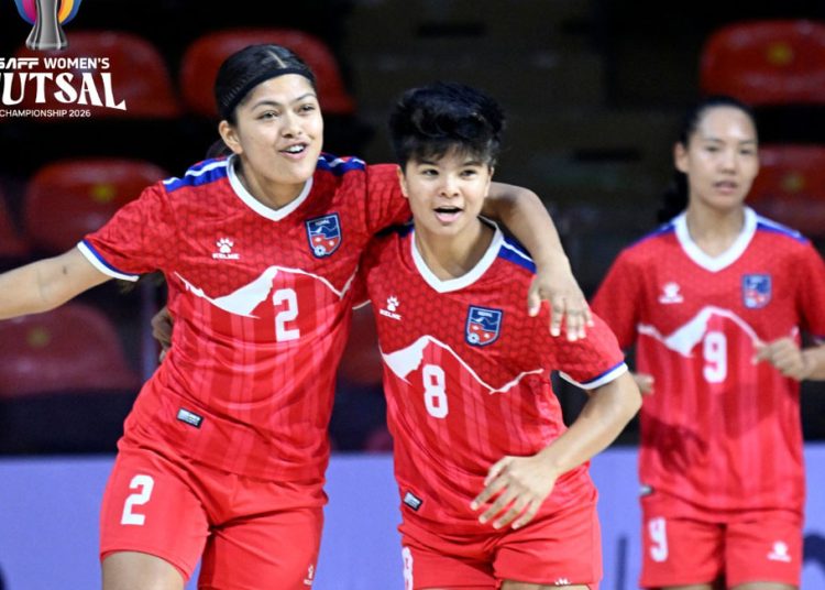 साफ महिला फुटसलमा नेपाल चाैथाे बन्दा उपाधि बङ्गलादेशले जित्याे