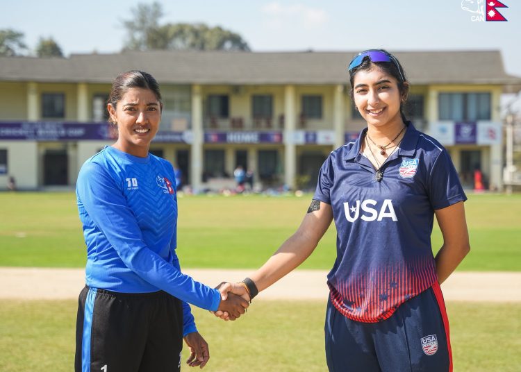 अमेरिकालाई नेपालले दियाे १ सय ५४ रनको लक्ष्य