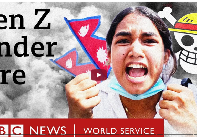 जेनजीबारे बीबीसीले सार्वजनिक गरेको डकुमेन्ट्री हटाउन पत्राचार