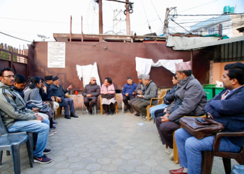 पितृशोकमा रहेका भट्टराईलाई भेट्न प्रचण्ड आज कोटेश्वर पुगे