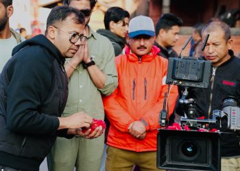 चलचित्र ‘बा : एक योद्धा’को छायांकन सुरु, पशुपतिनाथमा गरियो शुभ मुहूर्त