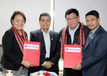 ग्लोबल र तिलगंगाबीच निःशुल्क शल्यक्रिया पत्रमा हस्ताक्षर