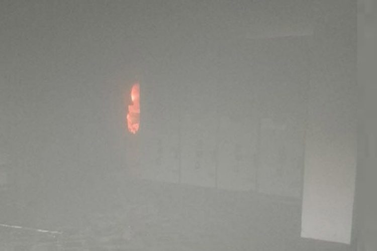 लमहीकाे नेविप्रा सब स्टेसनमा आगलागी