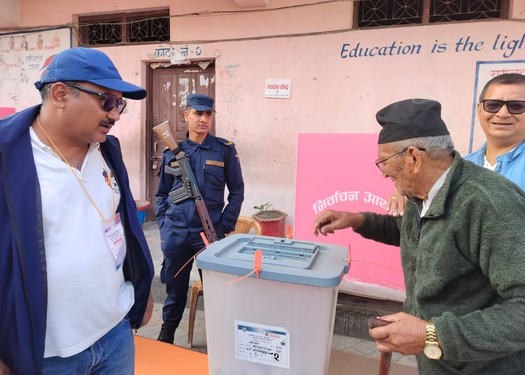 १ बजेसम्म देशभरि ४४ लाख मत खस्याे