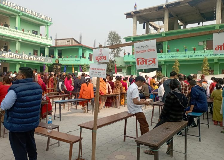 देशभरि १९ लाख २३ हजार ८२४ मत खस्याे