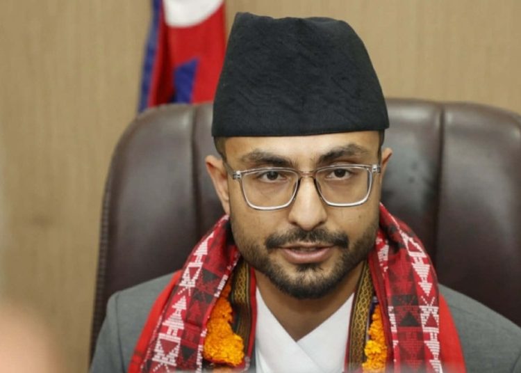 खेल क्षेत्रमा  हुने राजनीति अन्त्य गर्ने खेलकुदमन्त्रीकाे उद्घोष