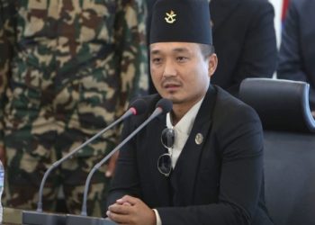 गृहमन्त्री सुदन गुरुङले पदबाट दिए राजीनामा