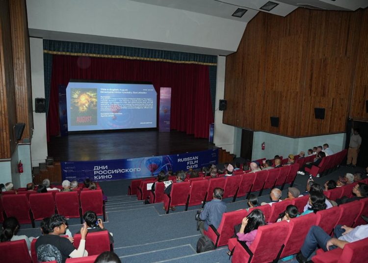 निफमा अन्तरिक्षमा खिचिएको पहिलो चलचित्र देखाइने