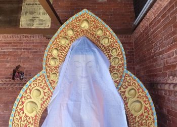 गोंगबुँ भैरव तथा बुद्धको मूर्तीको प्राण प्रतिष्ठा सम्पन्न