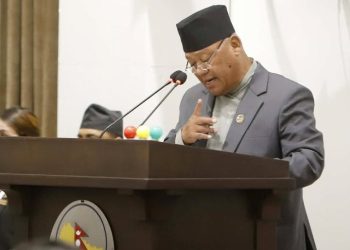 आङदेम्बे संसदीय दलको नेतामा सर्वसम्मत चयन