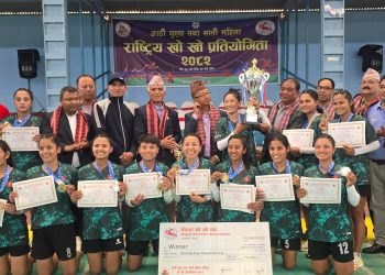 राष्ट्रिय खो खो प्रतियोगितामा दुवै विधामा आर्मीको जित