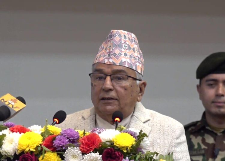 नयाँ वर्ष देशको साझा राष्ट्रिय लक्ष्य बनाउनुपर्नेमा जाेड