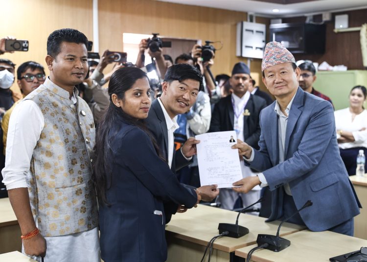 उपसभामुखमा श्रसंपालाई रास्वपाकाे समर्थन