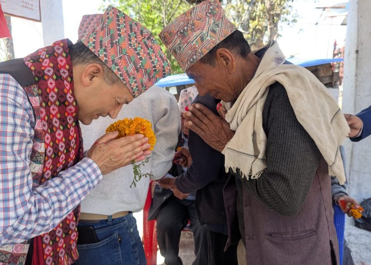 भगवती शाही स्मृती स्तम्भ उद्घाटन