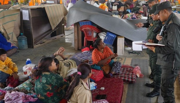 सुकुमवासीहरुलाई होल्डिङ सेन्टर खाली गर्न थप एक हप्ता समय