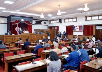 पूर्वमन्त्रीको निधनप्रति शोक प्रस्ताव पारित