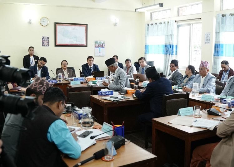 शिक्षा, स्वास्थ्य तथा सूचना प्रविधि समितिको बैठक बस्दै