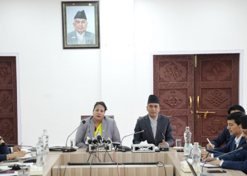 १०० दिनमा कृषि उत्पादन, जलवायु वित्त र पूर्वाधार सहजीकरण