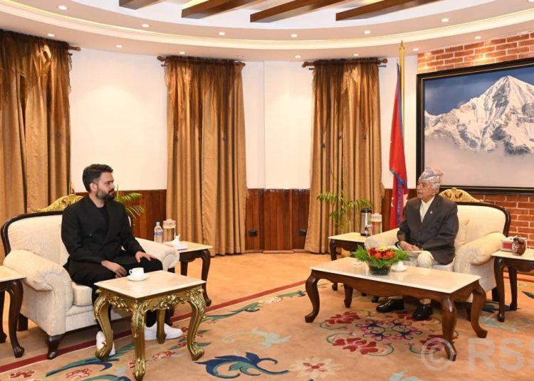 प्रधानमन्त्री र राष्ट्रपतिबीच भेटवार्ता