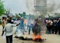 प्रधानमन्त्री बालेनको पुतला दहन