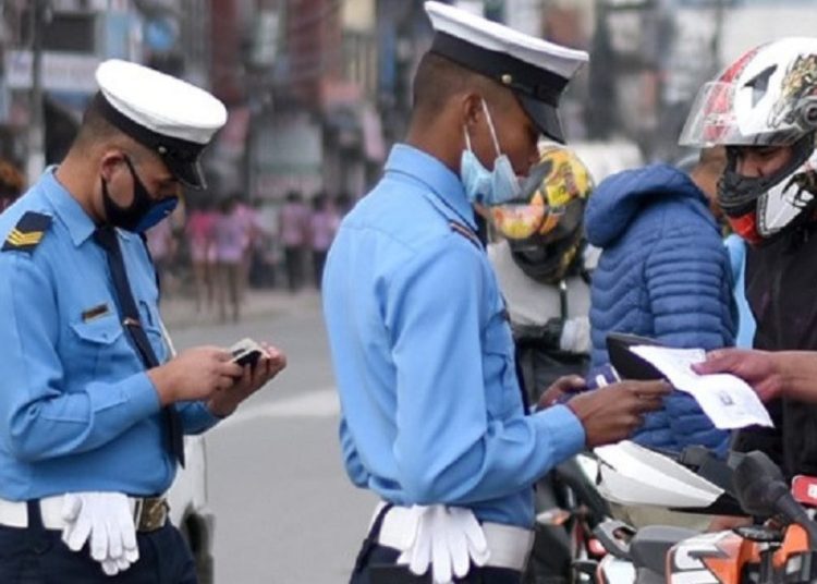 १ हजार २५४ वटा सवारी चालक कारबाहीमा