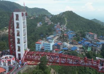 भेडेटारमा ‘स्काइवाक’ नयाँ पर्यटकीय आकर्षणका रूपमा स्थापित