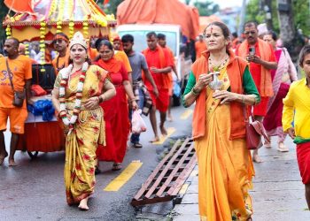 बोलबम यात्राकाे अन्तिम दिन भक्तजन सुन्दरीजलमा भेला
