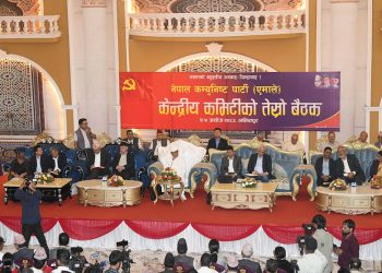 एमालेको केन्द्रीय कमिटीको जारी बैठक बस्दै