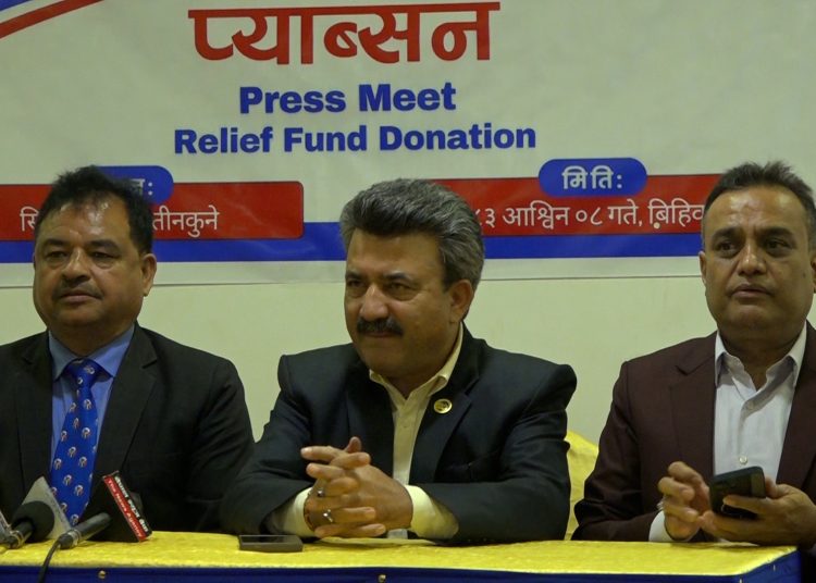 प्याब्सनद्वारा बाढीपीडितका लागि २० करोड ८९ लाख २ हजार ९ सय ७० रुपैयाँ सहयोग