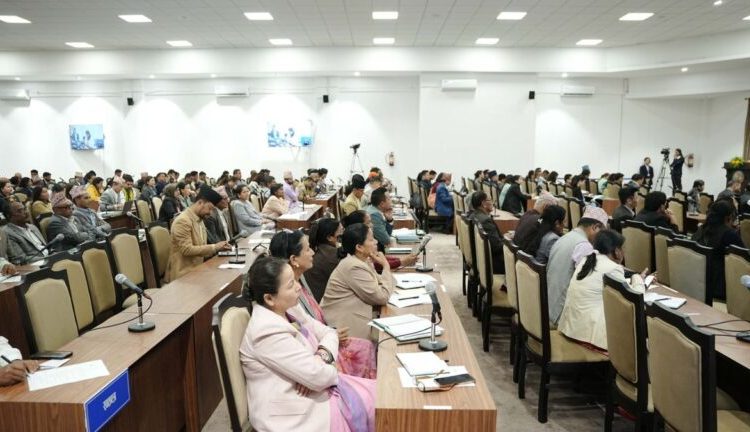संघीय संसद्का दुवै सदनको बैठक बस्दै