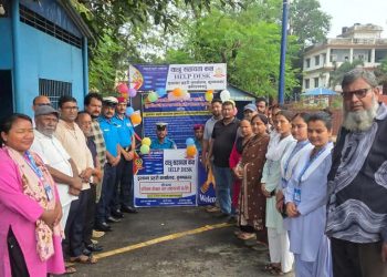 बसपार्कमा इलाका प्रहरी कार्यालय कृष्णनगरको नागरिक सहायता कक्ष